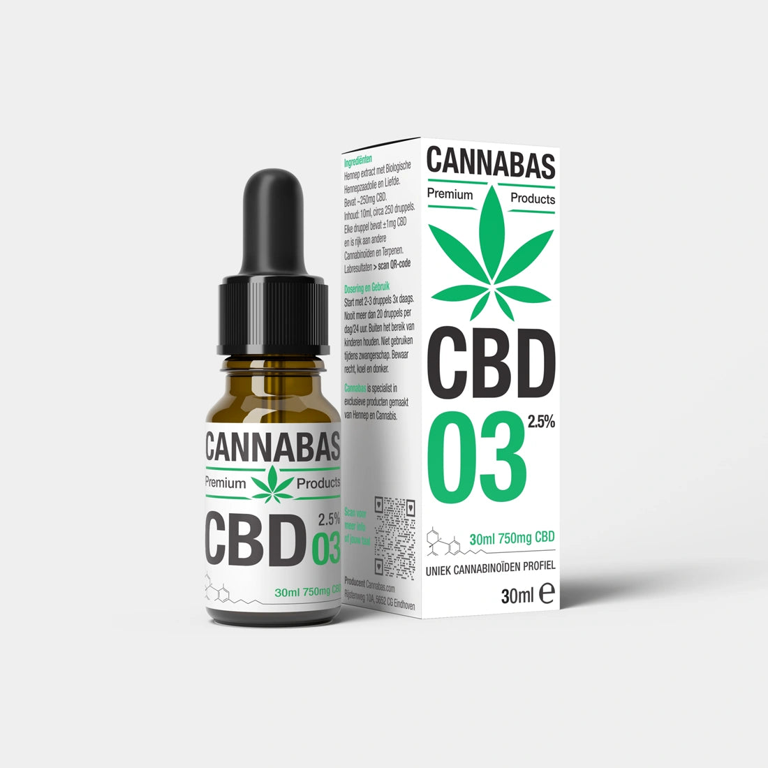 CBD Olie | 2,5%