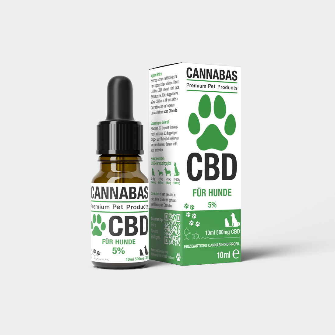 CBD Olie | 5% (Voor Dieren)