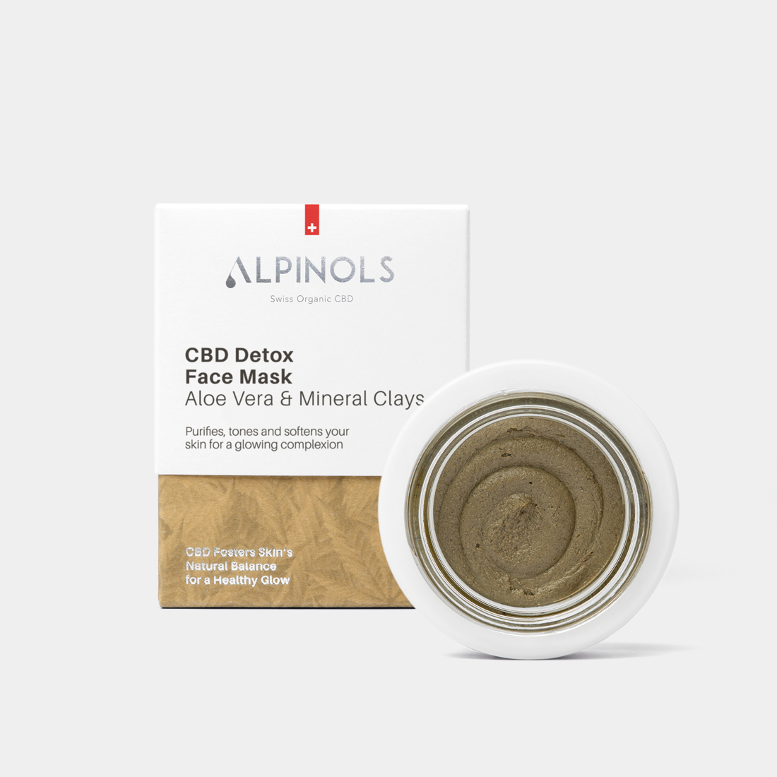 CBD Detox Face Mask | Aloe Vera & Mineral Clays | 50ml
