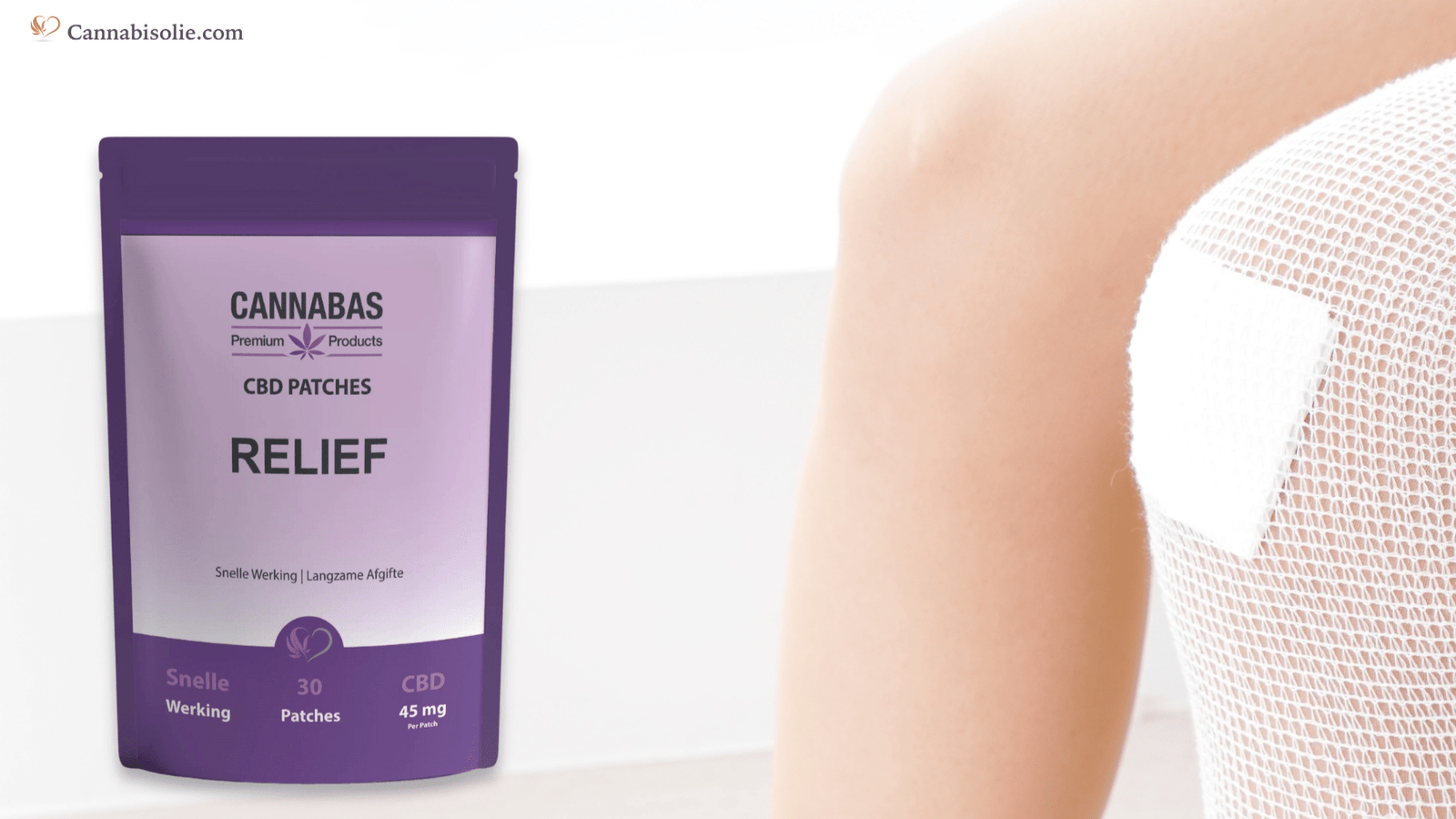 Zo plak je een CBD patch op de juiste plek