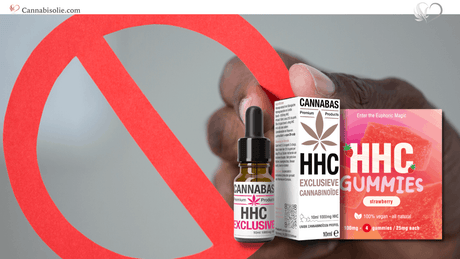 Waarom wij geen HHC olie en HHC gummies meer verkopen