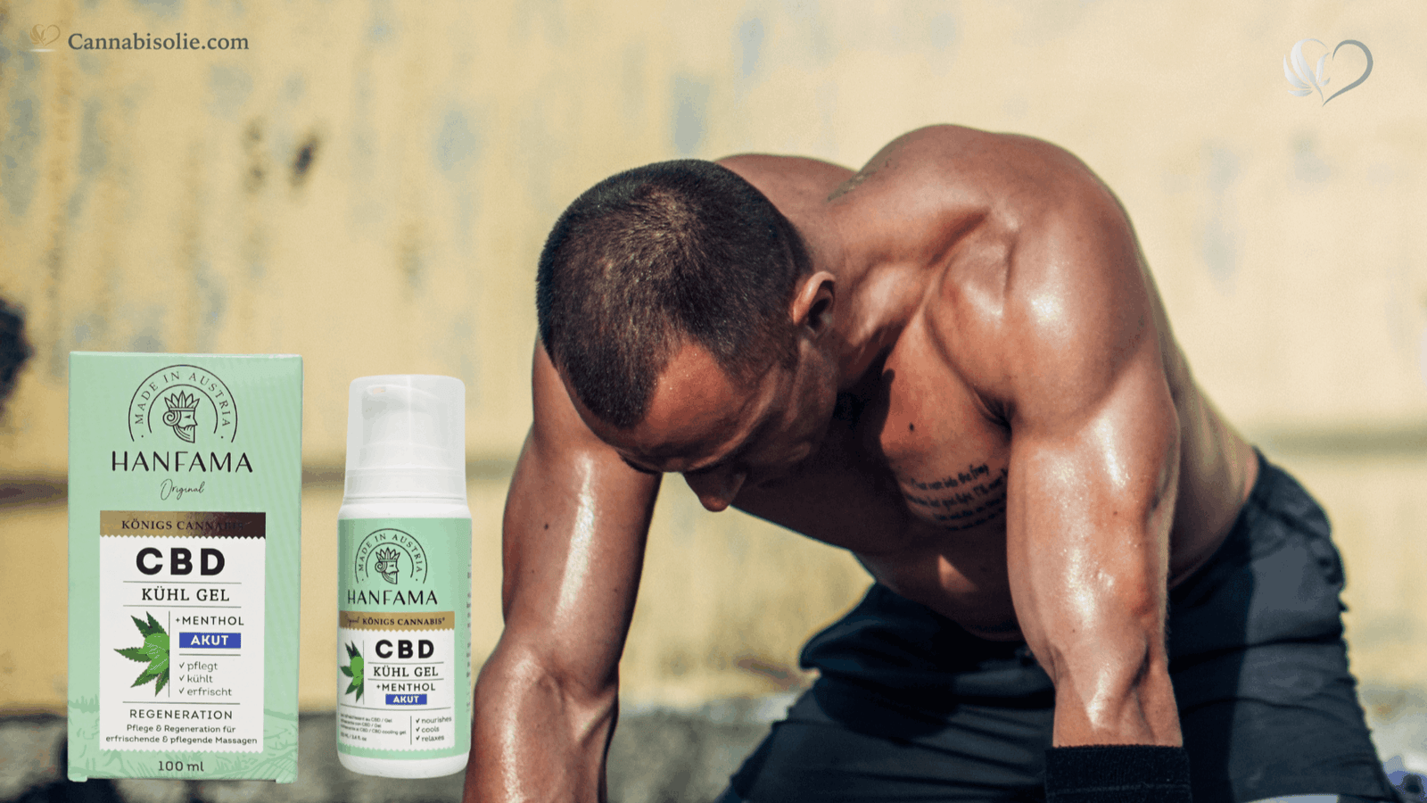 CBD Cooling Gel voor Frisse Verzorging na een Lange Inspanning