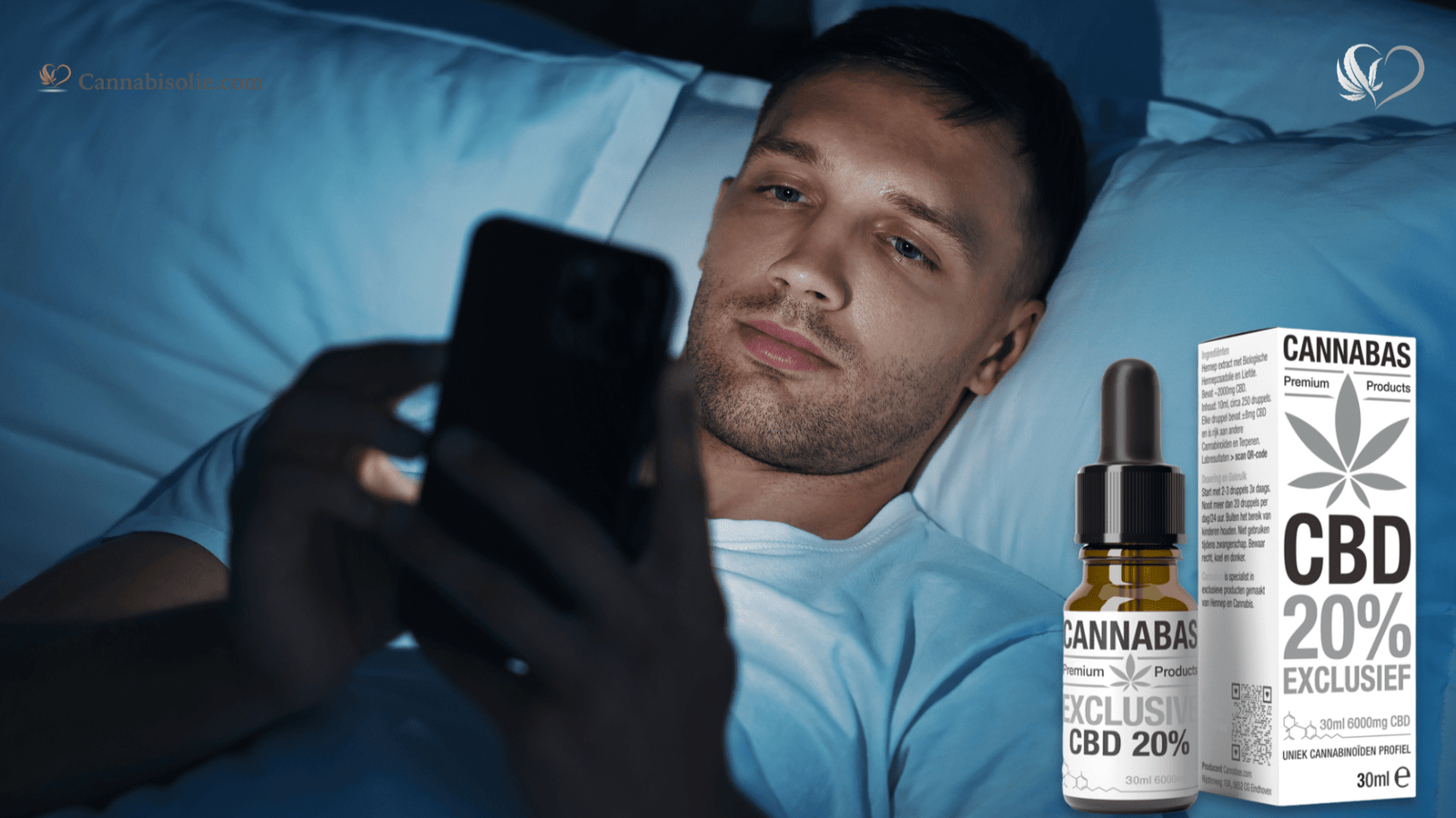 Waarom ’s avonds schermen je slaap verstoren en hoe CBD olie in dat plaatje past