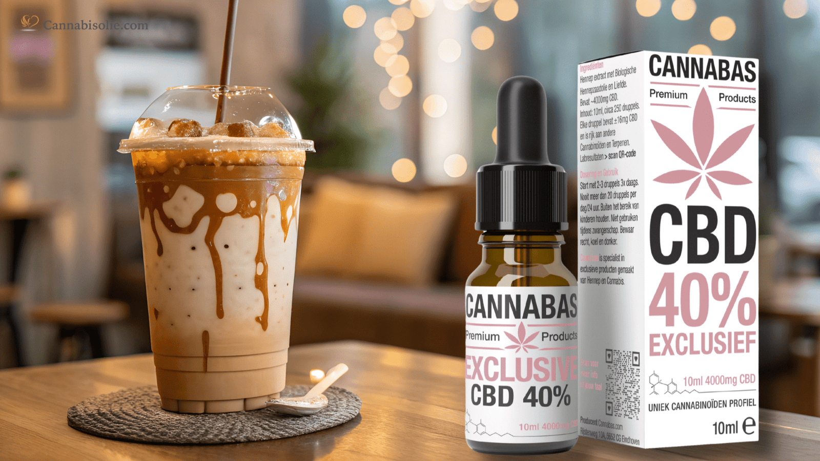 Iced Coffee met CBD olie | Recept