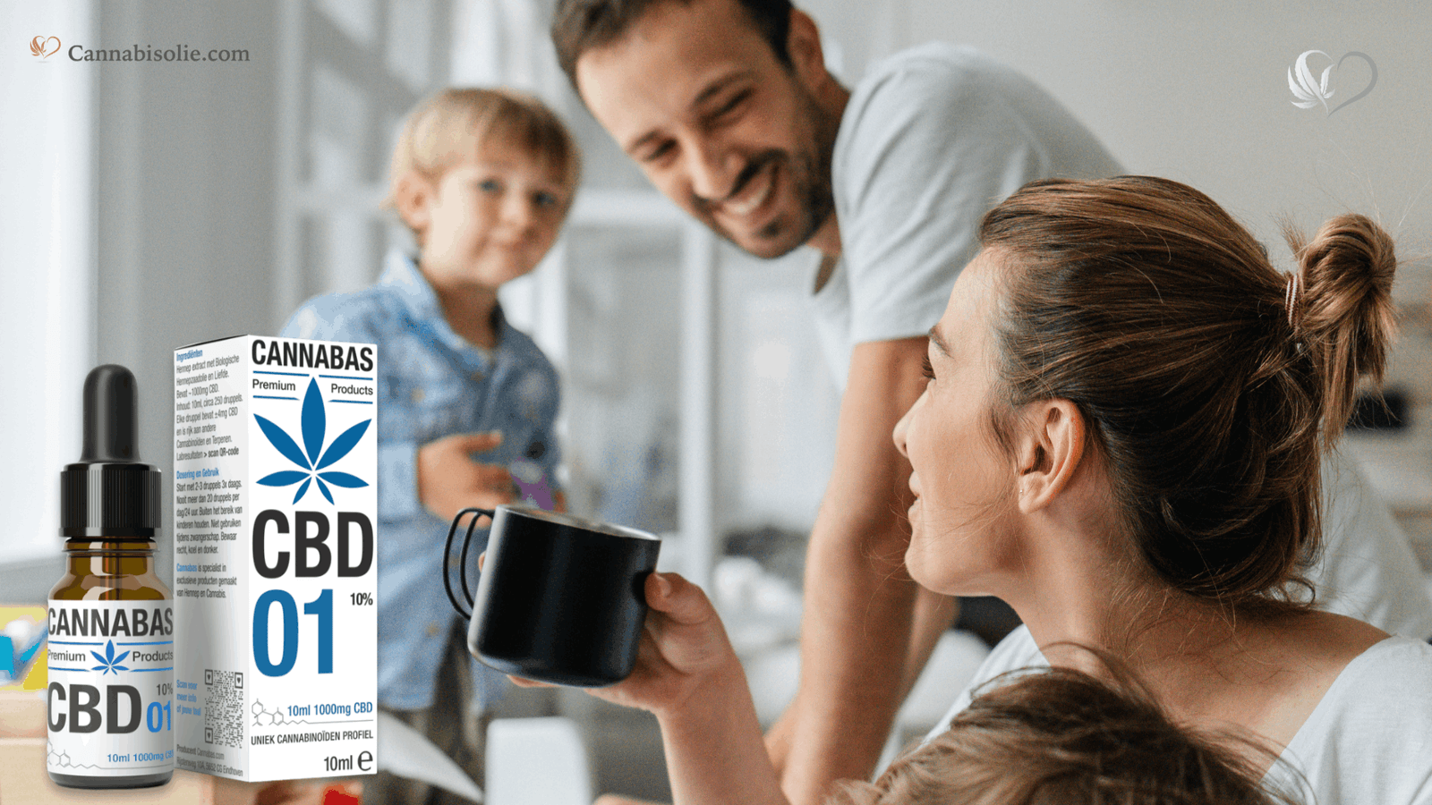 CBD olie gebruiken bij een druk gezinsleven