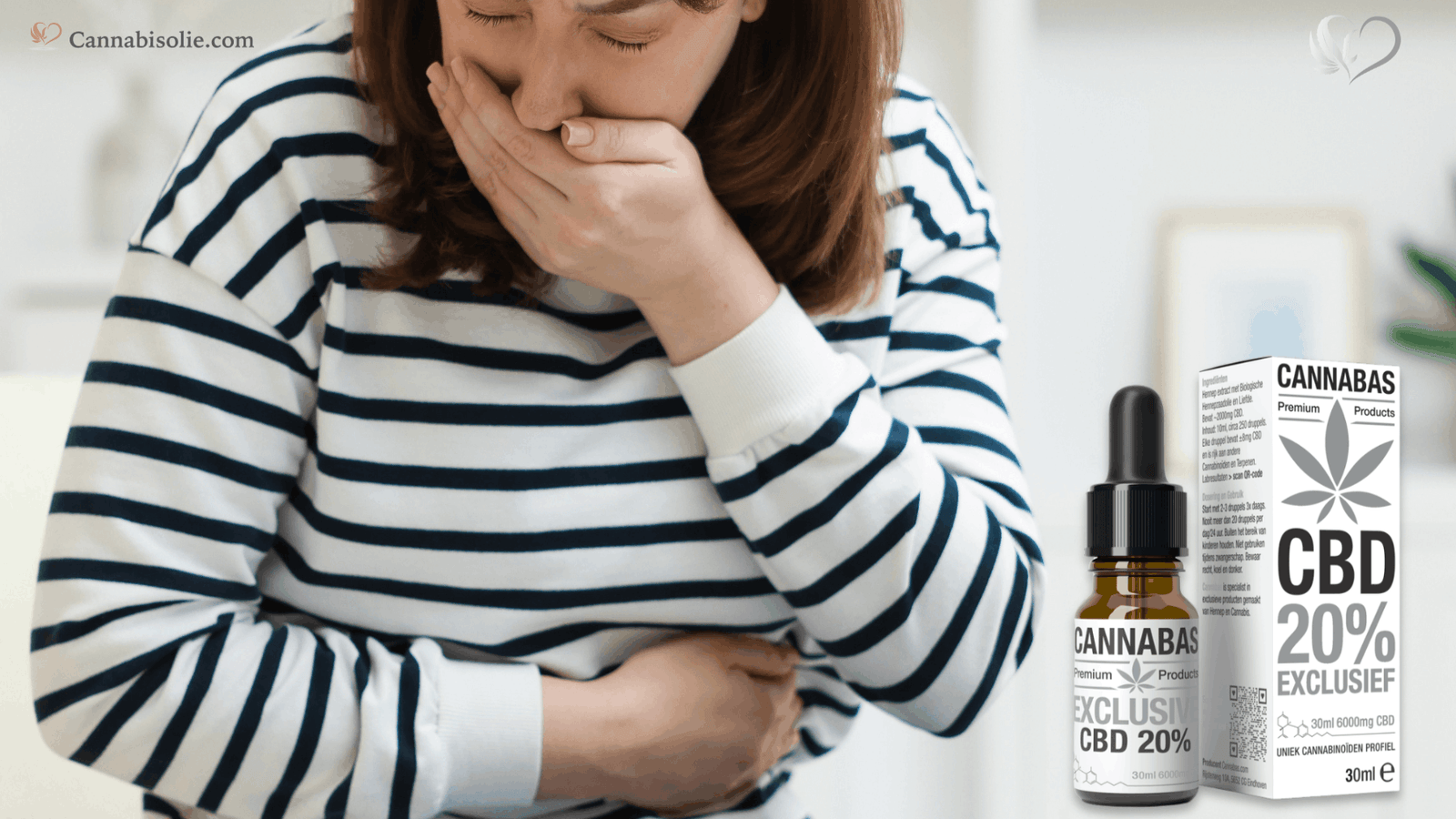 CBD producten gebruiken bij buikpijn en diarree