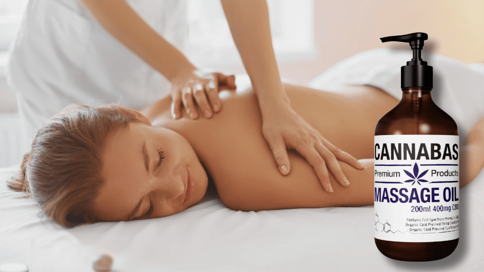 De perfecte massage met CBD massage olie