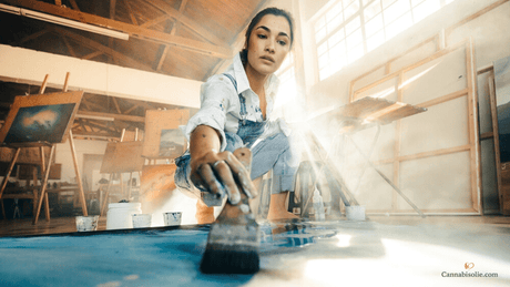 CBD olie voor Schilders en Kunstenaars