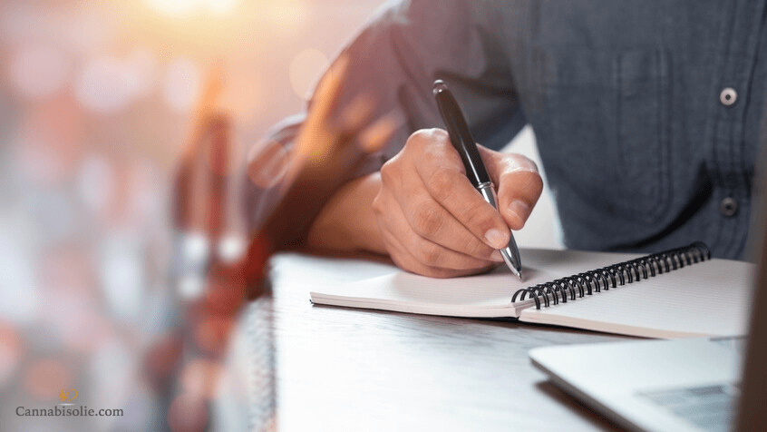 CBD en Mindful Schrijven