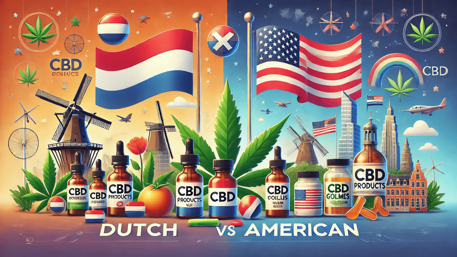 Hoe verschillen Nederlandse en Amerikaanse CBD producten?