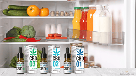 Je CBD olie in de koelkast bewaren: Ja of nee?