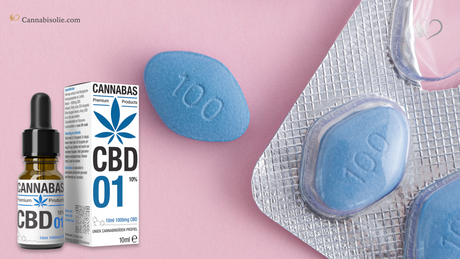 CBD olie en Viagra combineren: Wat kun je verwachten?