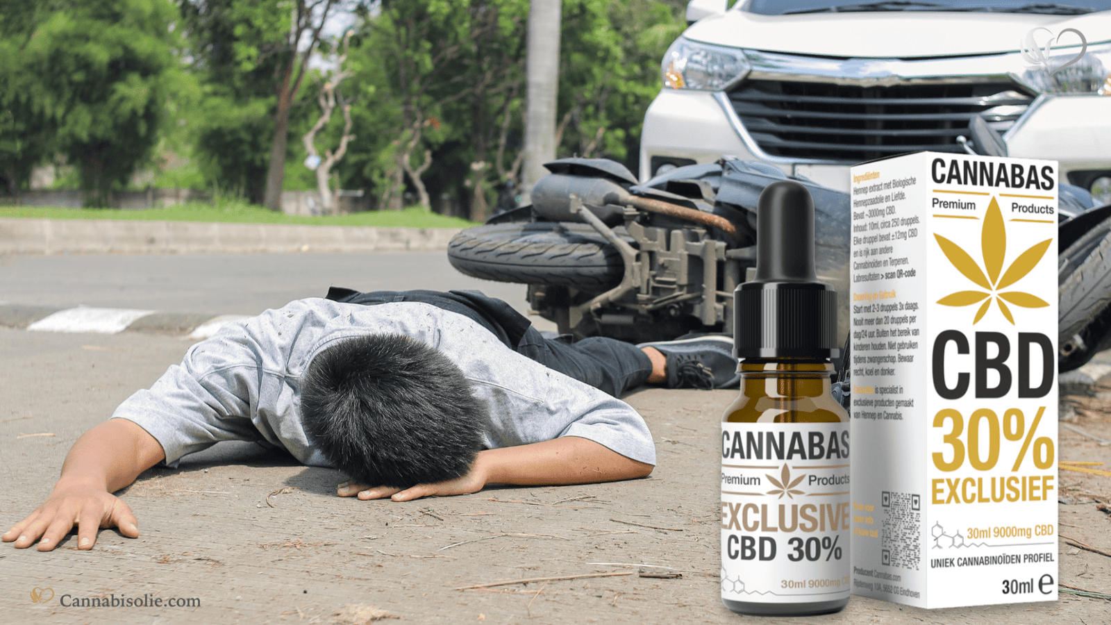 CBD na een ongeluk: de ideale producten