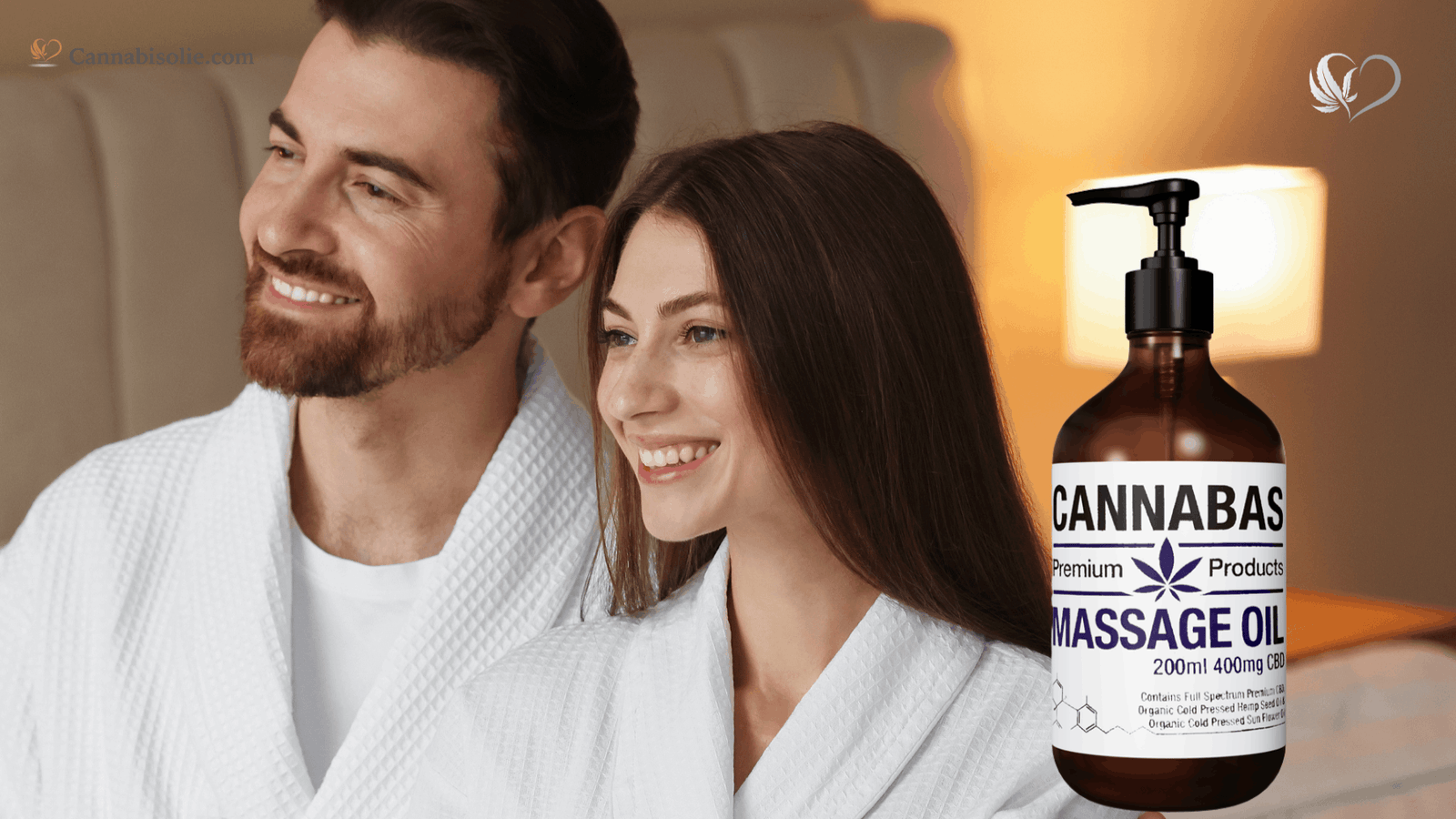 CBD massage Olie voor koppels: samen vertragen zonder haast