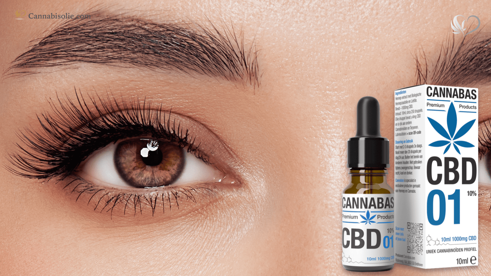 CBD bij wallen onder de ogen