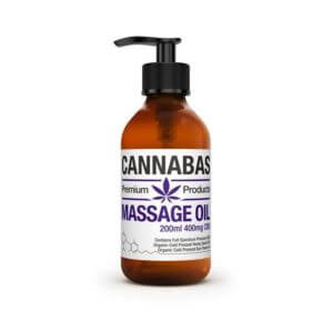 Cannabas Massage Oil